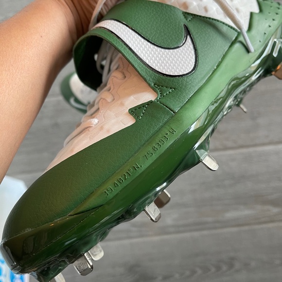 Nike Force Zoom Trout 6 Baseball Cleats Green 11.5 - Picture 11 of 11